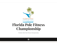 Tablet Screenshot of floridapolefitnesschampionship.com